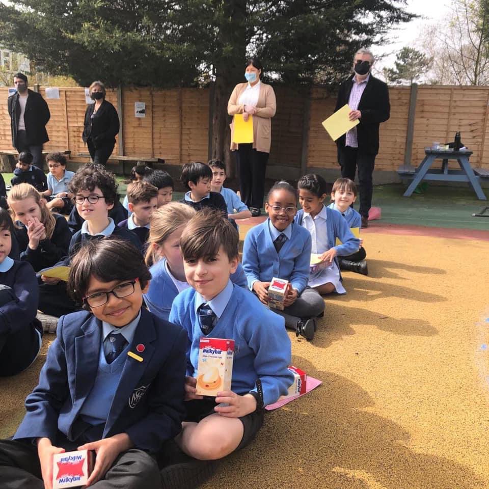 💙 🐣#Easter2021 #assembly - achievement certificates and skipping competition winners announced 🐣💙