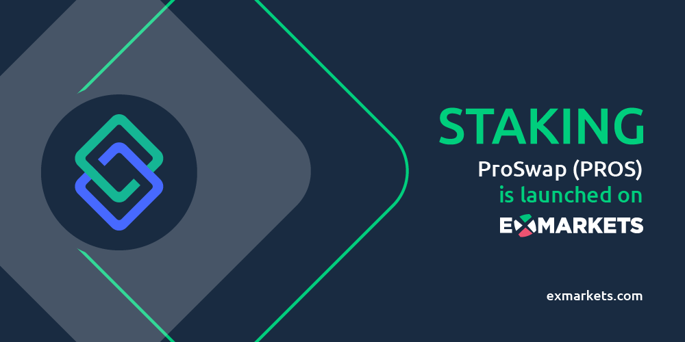 ex_markets's tweet photo. 🔥ProSwap (PROS) STAKING has been launched🔥
🔵 #PROS is an #ERC20 token introduced by #ProSwap. Listing pairs: #ETH, #USDT, and #BTC.
Dive deep into the PROS #STAKING pool on #ExMarkets 🌊
🔗 https://t.co/4qMa2lSNus
🔗 https://t.co/5ljVbLEQNA https://t.co/GZlXcuHevd