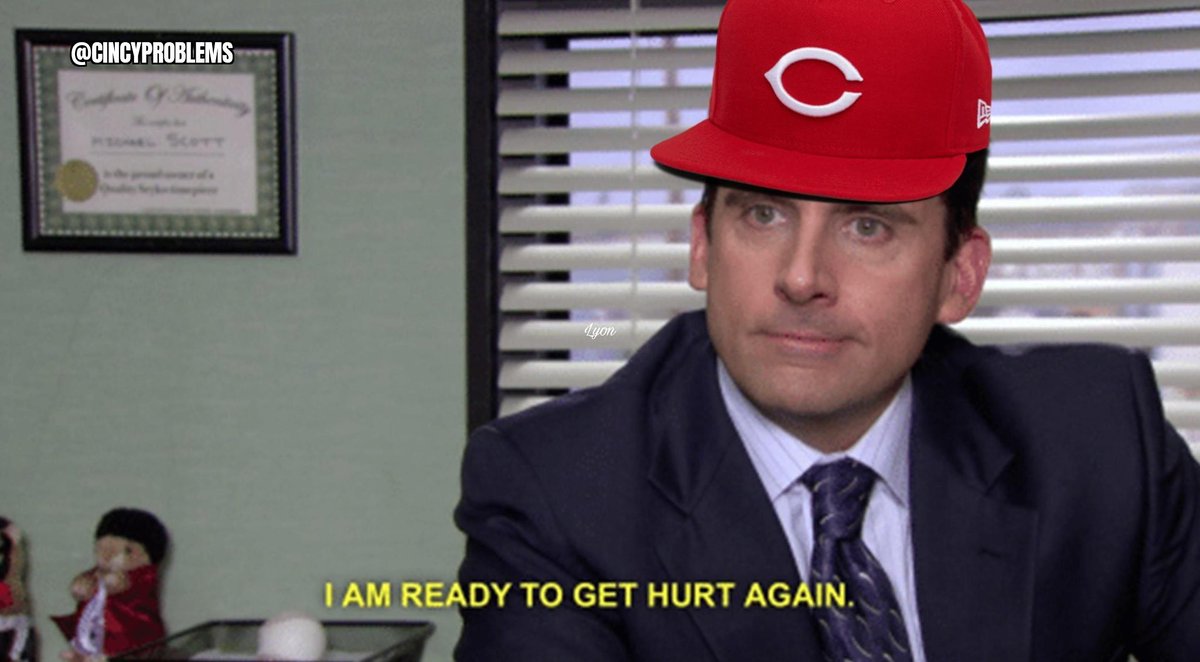 New season, new hope.  Let's do this. #Reds
