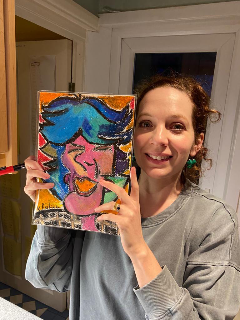 Here's the pictures that Joe Lycett and Katherine Parkinson have donated to the Cornwall Mind Auction. Find out more at cornwallmind.auction