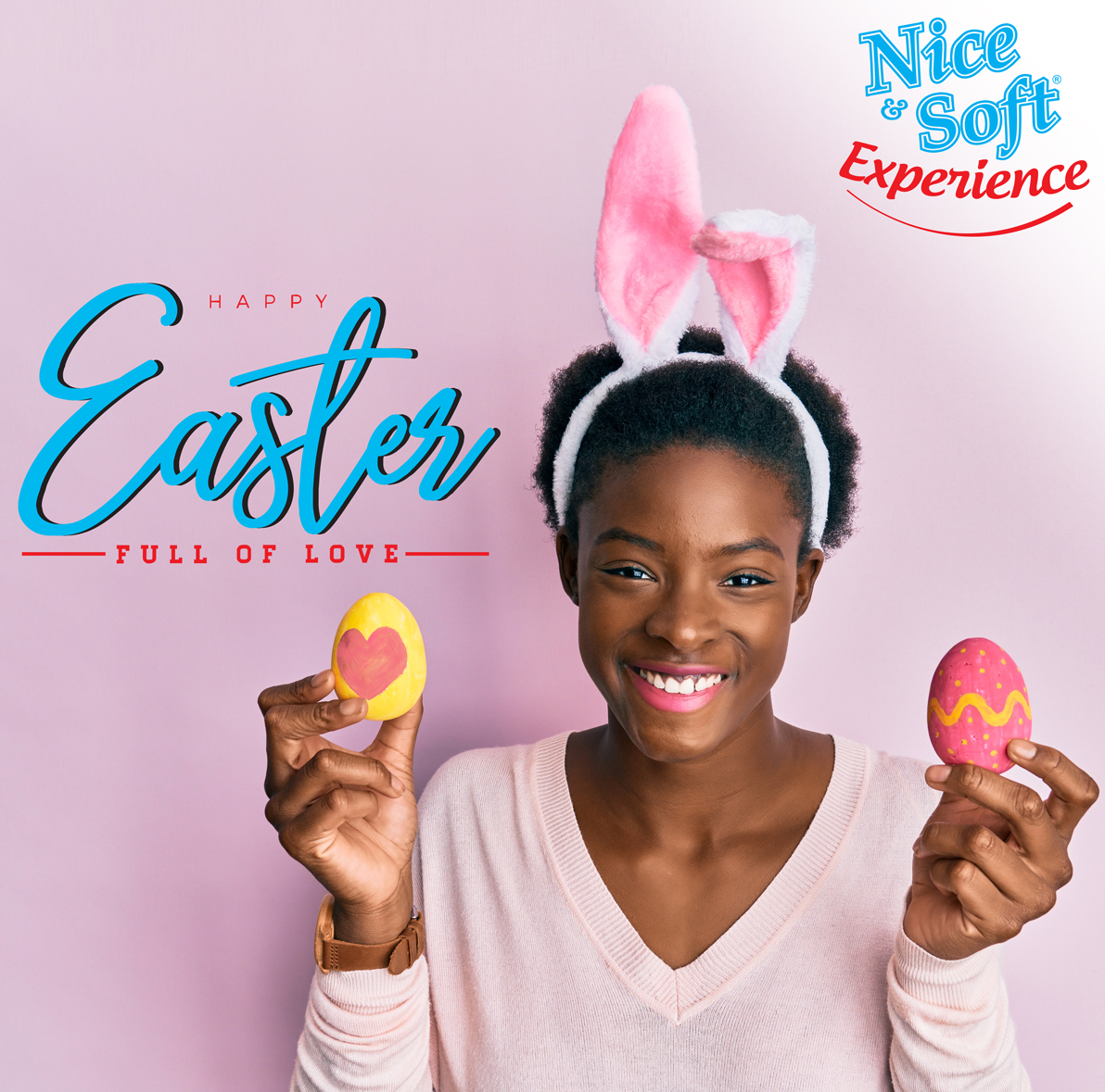 NiceandSoftKe's tweet photo. Have a #NiceandSoft Easter weekend! #StaySafe #HappyEaster #NiceandSoftExperience https://t.co/xNB5TGQOz3