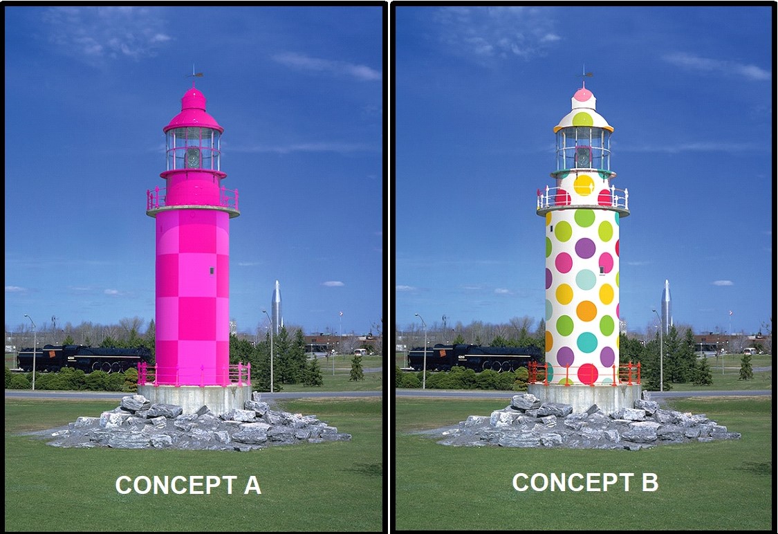 WE NEED YOUR VOTE TODAY!

The Museum’s favourite landmark- the lighthouse- will be undergoing a facelift and we have two concepts we would like you to vote on. We’ll post the winning design tomorrow!

#Lighthouse #PolkaDots #Pink #Museum #Artifact