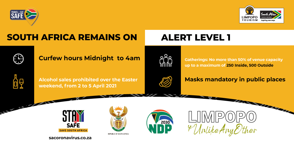 golimpopo's tweet image. Here are a few reminders before we get into the Easter weekend mood.

#GoLimpopo #UnlikeAnyOther #Easterweeked #GoodFriday