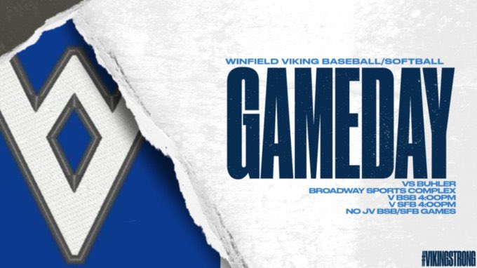 WHSBASEBALL's tweet photo. Home opener today for the Vikings! @BaseballBuhler comes to town for a DH!
⚾️-4(DH)
📍-Broadway Sports Complex https://t.co/cOV19D3tmb