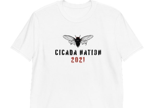 Another cool shirt available now at cicadanation2021.com Free shipping on all shirts and coffee mugs!