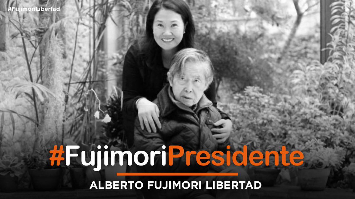 luchootoya's tweet photo. Si las elecciones fueran mańana Keiko pasaría a segunda vuelta, pero como serán en una semana ganaremos en primera vuelta!
#FujimoriPresidente https://t.co/jtnzp0IZBz