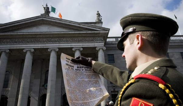 rte's tweet photo. 📺 @rte will broadcast live coverage of the State Commemorations at the GPO to mark the 1916 Rising from 11.55am today on @RTEOne and @RTEplayer 

📱 Also available on @rtenews and https://t.co/N8W6z7Dizs https://t.co/mS1huY8mSW