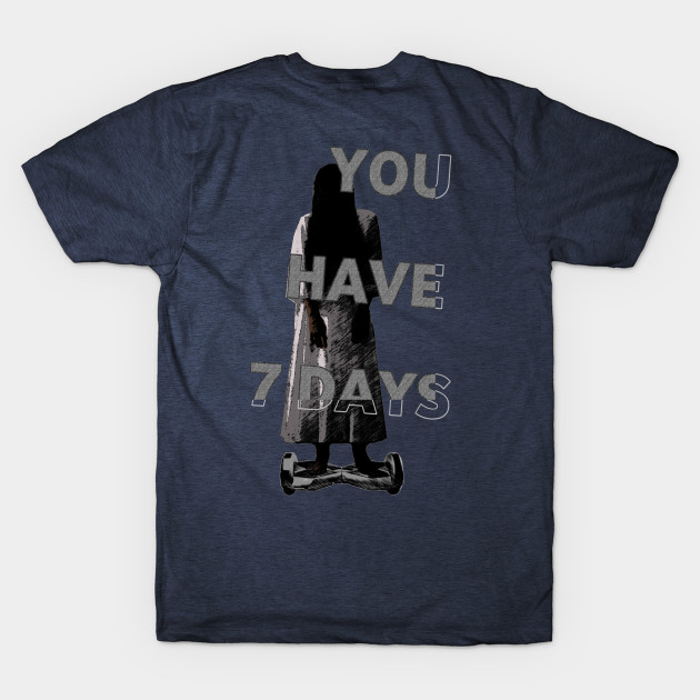 MESOYAR's tweet photo. you have 7 days
https://t.co/F6rse5d424
#7days #Samara #sadako #vhstape #tvtime
#TheRingTShirt #BACKPRINT #BACKART #NavyHeather https://t.co/tDQlxFChHe