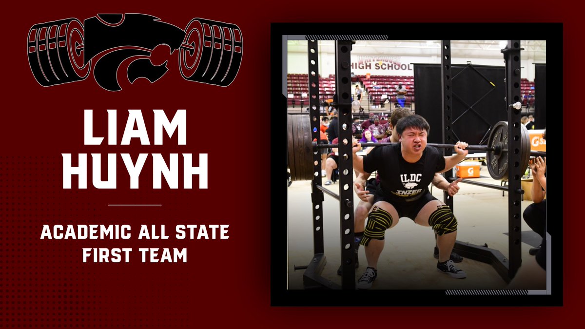 2021 THSPA Academic All State Team Honors

Braiden Mathews- Elite Team
Lance Deal- First Team
Liam Huynh- First Team

Congratulations to these Wildcats on your hard work not only in the weight room but also in the classroom! We are proud of you! 
#wildcatstrong #wildcatsmart
