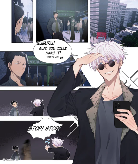 special glasses ? (1/2)

#jjk 