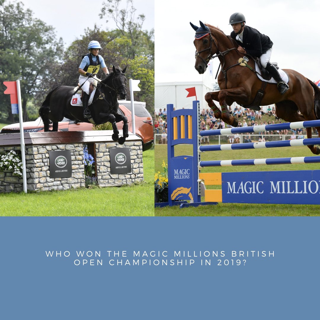 Festival of British Eventing (@festivalofbe) on Twitter photo Who do you think won the <a href="/MagicMillions/">Magic Millions</a> British Open Championship in 2019?? Comment below!
#FBE21 #April #ThursdayThrowback Who do you think won the <a href="/MagicMillions/">Magic Millions</a> British Open Championship in 2019?? Comment below!
#FBE21 #April #ThursdayThrowback