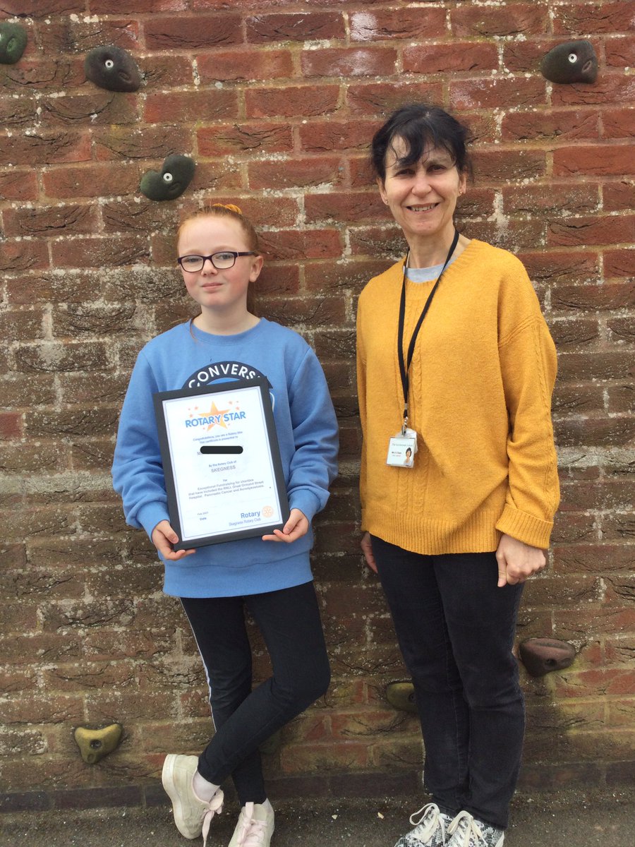 TheRichmondPri's tweet photo. Thank you to @SkegnessRotary who awarded this certificate to one of our #Year5 pupils. She is very community minded and fund raises for good causes and charity. #RotaryStar #Charity #TheRichmondFamily https://t.co/sjZXANuDy9