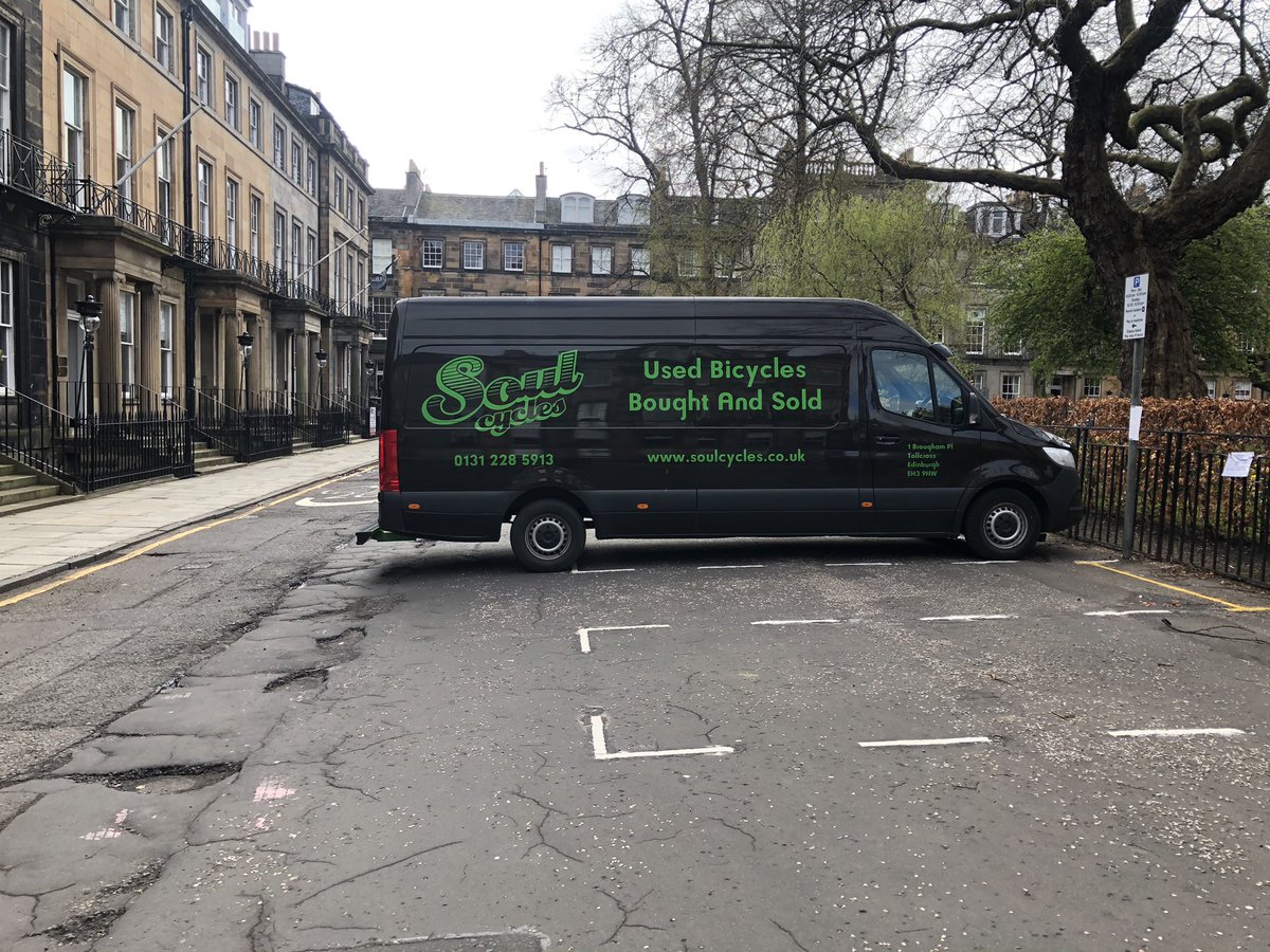 soulcyclesedinburgh (@soulcycles_ed) on Twitter photo Another genius move by <a href="/Edinburgh_CC/">The City of Edinburgh Council</a> Don’t fit in the bay so unloaded on single yellow. Now £400 Scott n co bill after appealing ticket with no response. Another genius move by <a href="/Edinburgh_CC/">The City of Edinburgh Council</a> Don’t fit in the bay so unloaded on single yellow. Now £400 Scott n co bill after appealing ticket with no response.