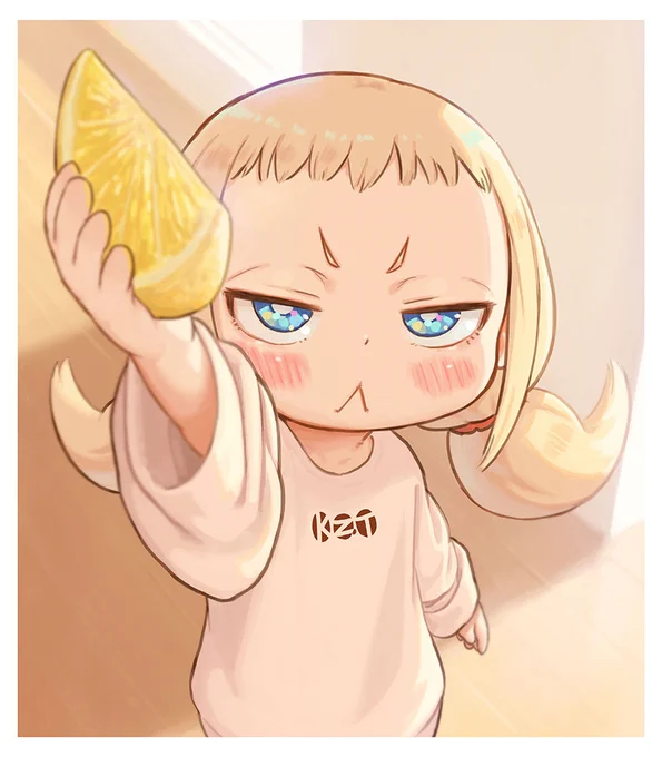 黄色いみかんをくれるようじょ

#エイプリルフール 