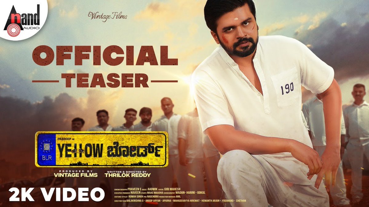 kannada_films's tweet photo. Watch @Theactorpradeep's #YellowBoard Official Teaser 🔥💥

Action, Dialogues 👍

➡️https://t.co/R8rV9HORKU 

#YellowBoardTeaser https://t.co/QnWWzEiEer