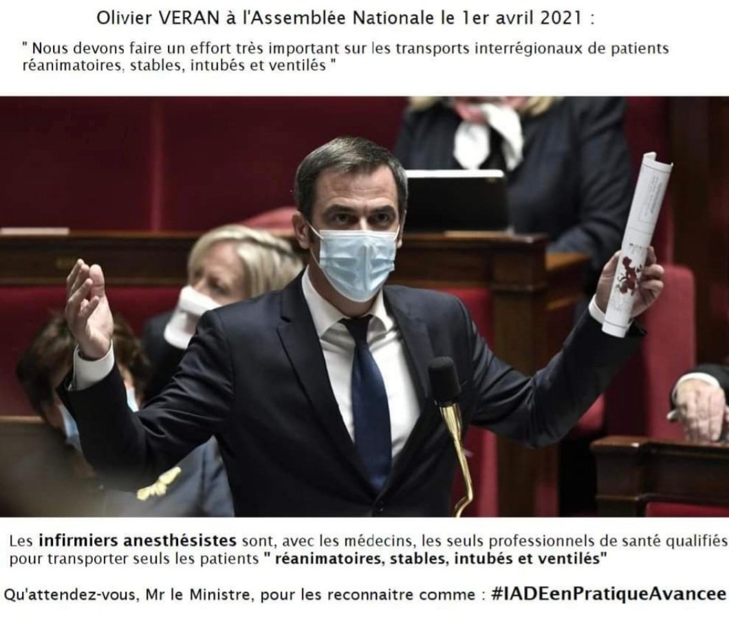 TANNEAU Marie-Catherine (@tanneau_marie) on Twitter photo #olivierveran
Un jour blanc, un jour noir!! 
Mais reconnaissez-nous en pratique avancée si nous sommes si qualifié #olivierveran
Un jour blanc, un jour noir!! 
Mais reconnaissez-nous en pratique avancée si nous sommes si qualifié