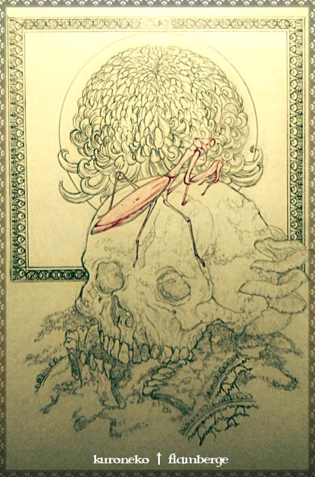 窓際で絵を描いてると表を通り過ぎてく人々が各々私の絵を覗き込んでいく。終始無言のまま立ち去る者もあれば世間話や自慢話をする者、私の絵を褒めてくれる人もいる。しかし各々ある程度時間が経つと不規則に帰路につき私は再び描き始める。

私はいつだって此処にいて変わらず描いてるに過ぎない。 