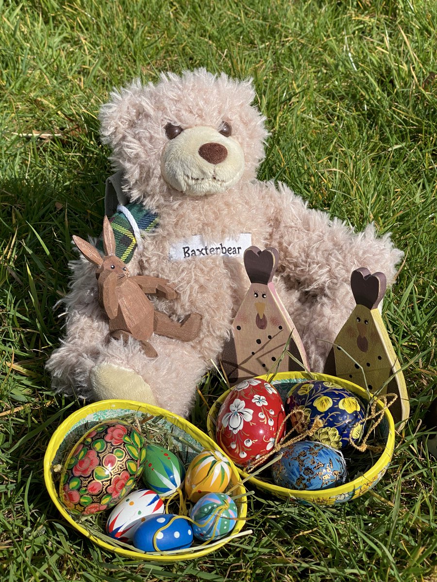 Happy Easter in these challenging times, love Baxterbear xx @Soldierscharity <a href="/ColdstreamGds/">Coldstream Guards</a> <a href="/BritishArmy/">British Army 🇬🇧</a>
 <a href="/Householddiv/">The Household Division</a>