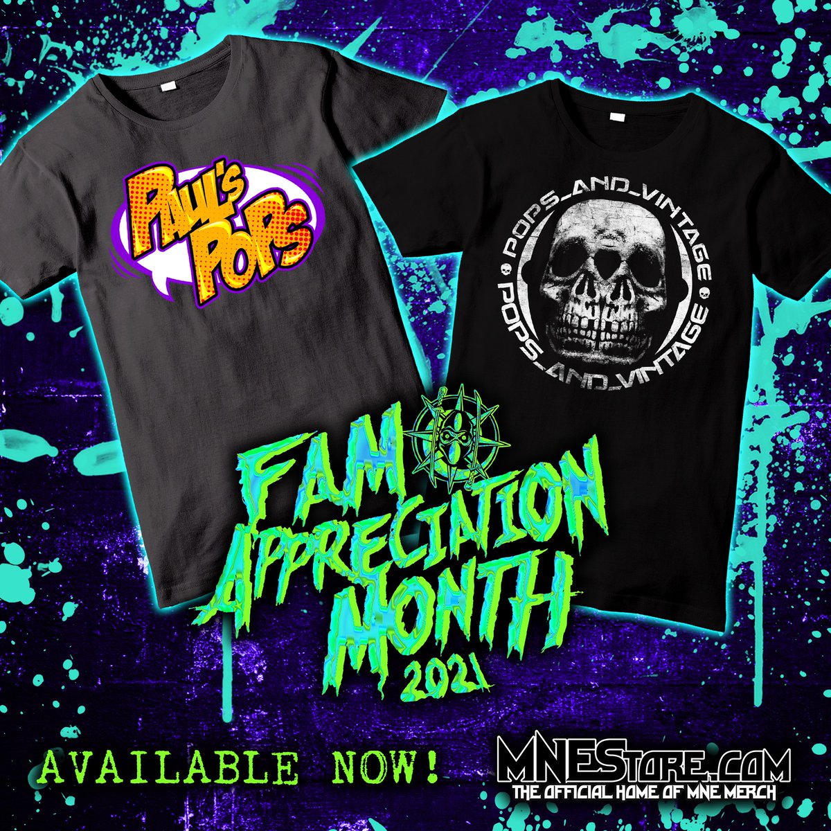 TwiztidShop's tweet photo. Happy Fam Appreciation Month! 

Every order gets a random artist collectors card, orders over $50 get a new collectors coin at https://t.co/1pd1qggPJn! 

Week 1: Throwback Week features throwback shirt designs PLUS we dropped #PaulsPops and #pops_and_vintage shirt designs! https://t.co/mMYrY4ZfLc