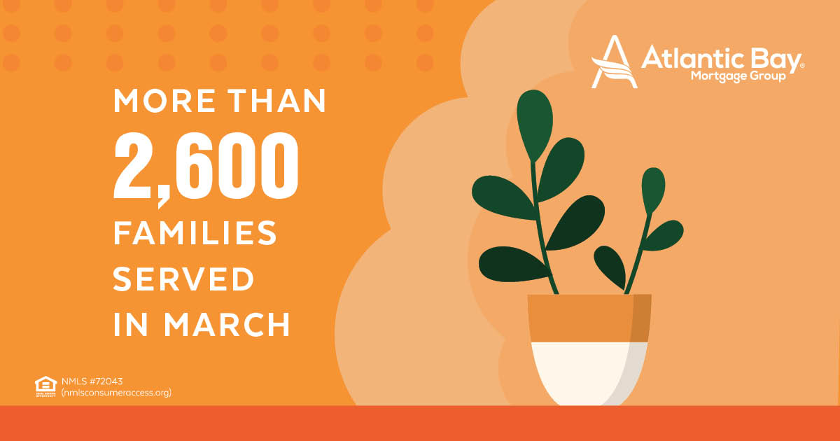 We promise, this isn't an April Fool's joke. The numbers are in ... and in March, we helped more than 2,600 families reach their dreams of homeownership! 🏡 🎉

To our new ABMG extended family members, welcome home! 💙

#ThisisAtlanticBay #Homeownership #HomeDreamsHappen