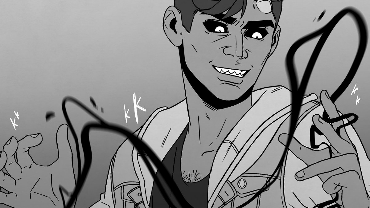 LIES WITHIN updated!! 🔪 party tricks #lieswithincomic <a href="/Hiveworks/">Hiveworks Comics</a> 

lieswithincomic.com