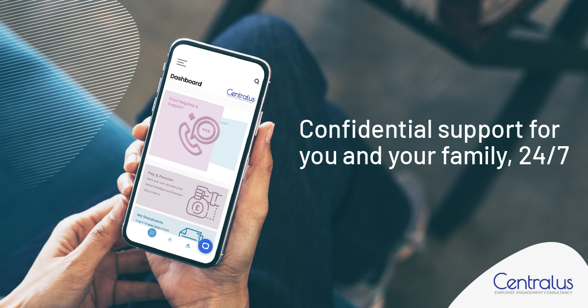 April is #StressAwarenessMonth, at a time when prioritising mental health is more important than ever. 
Our benefits portal provides staff with an outlet to discuss any personal problems or difficulties they may be encountering through a confidential counseling helpline, 24/7.