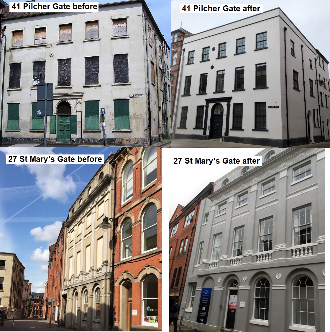 MyNottingham's tweet photo. A City Council review of Nottingham’s 2013 Building at Risk register of Grade II listed buildings has found that nearly half of the properties, many of them privately owned, have now been repaired and brought back into use.   

Find out more here:
https://t.co/i5tXGPYAyo https://t.co/AYIRhOLAkB
