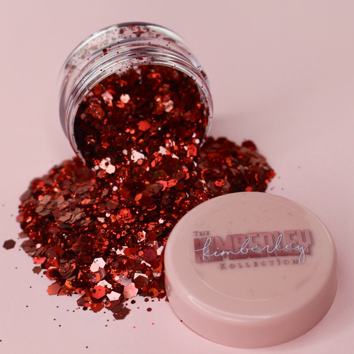 TKKollection's tweet photo. Glitter names in order of posts: 

- Ruby
- Yellow Topaz 
- Cerise 
- Camo 

Stay tuned for the reveal of the final shade in our premium glitter range... 🛍✨🤩 https://t.co/kLSkhDHhx5