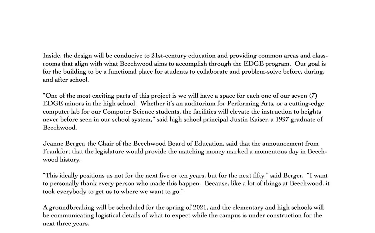 beechwood_tiger's tweet photo. To our Beechwood Community,

This is a momentous occasion in our school and community's rich history.  And it took all of us to make it happen.

Thank you!  Great days are in store.

@beechwoodsup 
@beechwoodhs 
@zacharywashley 
@BrummerTonya 
@BHS_AP https://t.co/t3JHaLAj1W