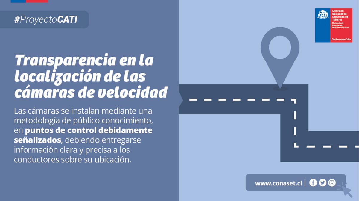 En nuestro país más del 30% de los fallecidos por accidentes de tránsito son causados por exceso de velocidad🛑. Necesitamos contar con un amplio sistema de cámaras que nos permita prevenir y fiscalizar adecuadamente 💪 #ProyectoCATI