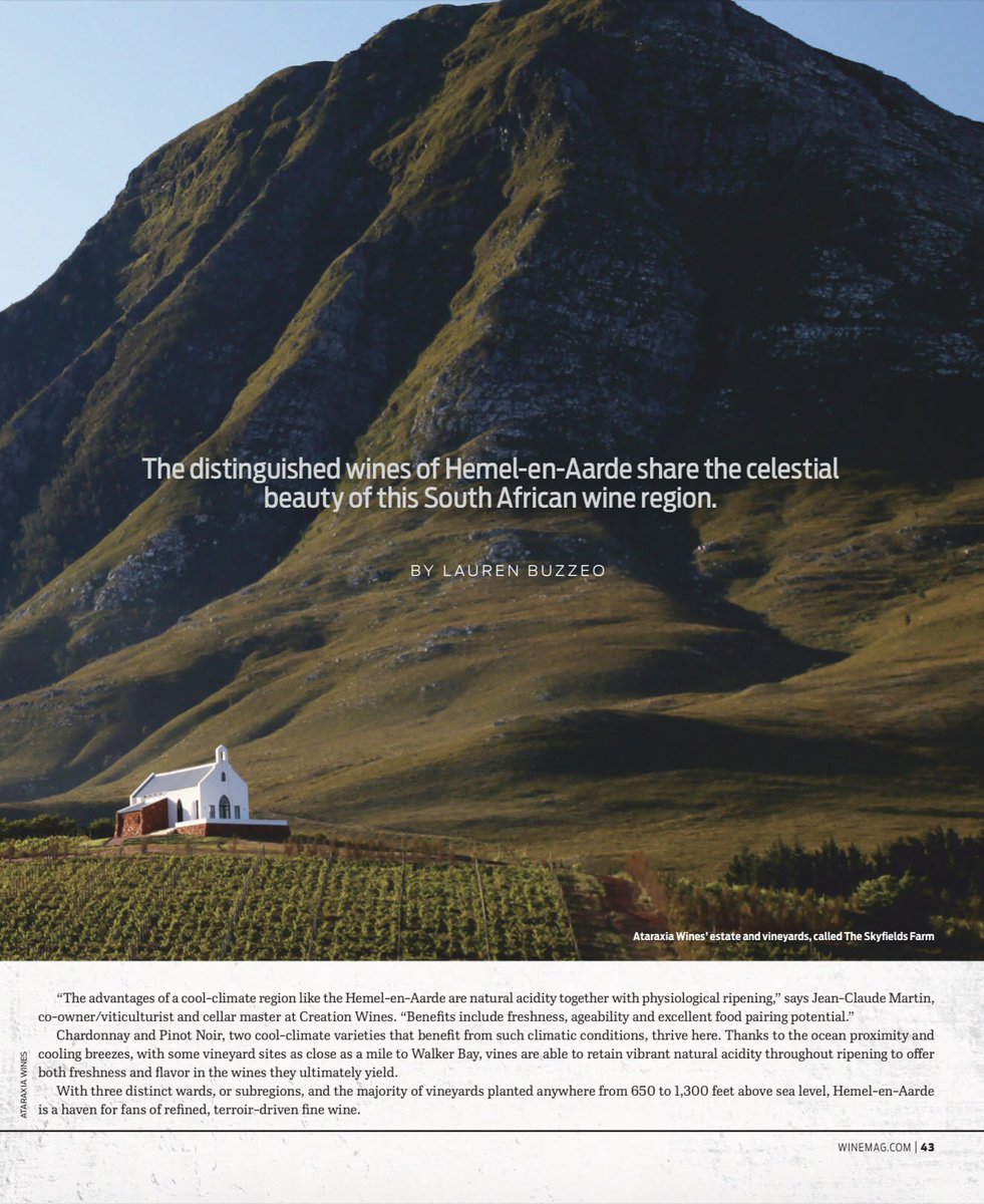Dominique Solomon (@domwritesstuff) on Twitter photo So apt that I have this gorgeous Pinot Noir open and came across this insightful piece on the latest issue of <a href="/WineEnthusiast/">WineEnthusiast</a> on one of my favourite wine regions. Cheers to always excelling <a href="/AtaraxiaWines/">Ataraxia Wines</a> <a href="/creationwines/">Carolyn Martin</a> <a href="/OliveHR/">OliveHamiltonRussell</a> 🍷 So apt that I have this gorgeous Pinot Noir open and came across this insightful piece on the latest issue of <a href="/WineEnthusiast/">WineEnthusiast</a> on one of my favourite wine regions. Cheers to always excelling <a href="/AtaraxiaWines/">Ataraxia Wines</a> <a href="/creationwines/">Carolyn Martin</a> <a href="/OliveHR/">OliveHamiltonRussell</a> 🍷