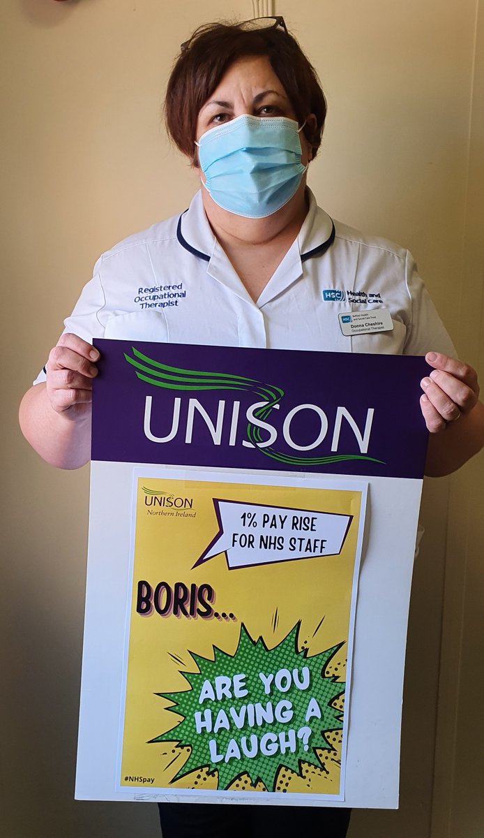 Unison BCH Branch (@unisonbchbranch) on Twitter photo 🟢 One Team
🟣 One Message
🟢PAY UP NOW!🟣
Members from the <a href="/UnisonBCHbranch/">Unison BCH Branch</a> support the #NHSpay campaign for a £2,000 pay rise for all NHS staff.
#PayUpNow #2daysfor2k 🟢 One Team
🟣 One Message
🟢PAY UP NOW!🟣
Members from the <a href="/UnisonBCHbranch/">Unison BCH Branch</a> support the #NHSpay campaign for a £2,000 pay rise for all NHS staff.
#PayUpNow #2daysfor2k