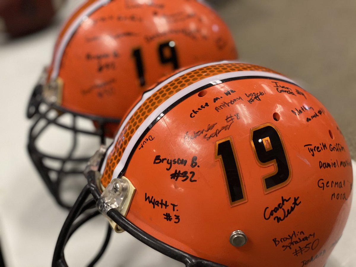 StevenGreek1's tweet photo. Thank you Coach Ashley for sharing the Legacy of Ignacio Gomez. His life will be honored in our program. ⚽️🏈 #19 https://t.co/5vMDXTvHXr
