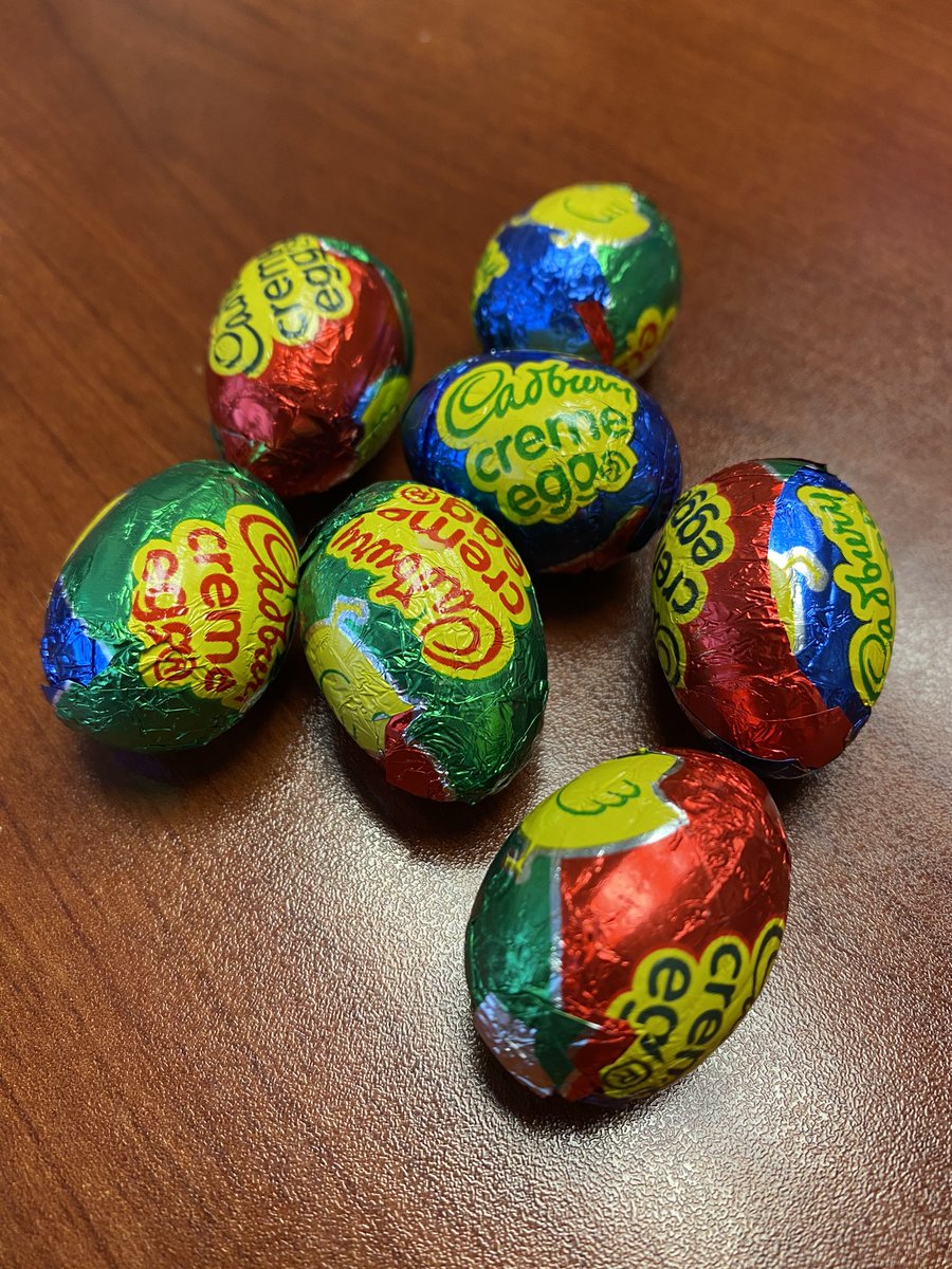 CCPS_MESMustang's tweet photo. Happy Thursday #TeamMightyMustangs! Our staff continue to rise above & never appear poached or crack under pressure. I wish everyone an eggcellent weekend & holiday. Staff received a small nugget of appreciation! Thanks for all you do! #WeLoveMES #MightyMustangStrong https://t.co/455FGLPkCP