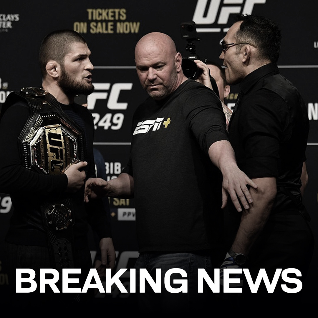 Breaking News:
Tony Ferguson vs Khabib Nurmagomedov being targeted for 2021. https://t.co/8PxCN9UxuL