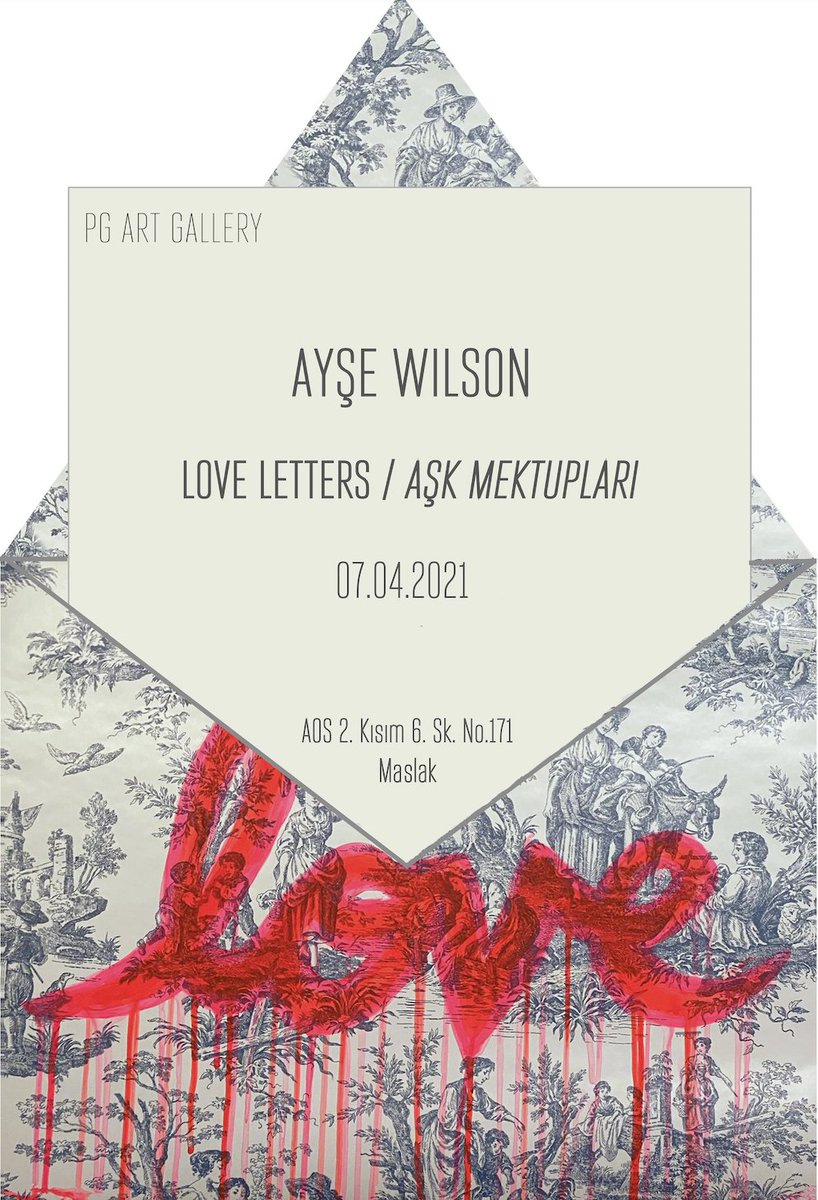 pgartgallery's tweet photo. 7 Nisan'dan itibaren Pg Art Gallery Maslak No.171 adresinde Ayşe Wilson'ın kişisel sergisini ziyaret edebilirsiniz! https://t.co/kZSaD147j4