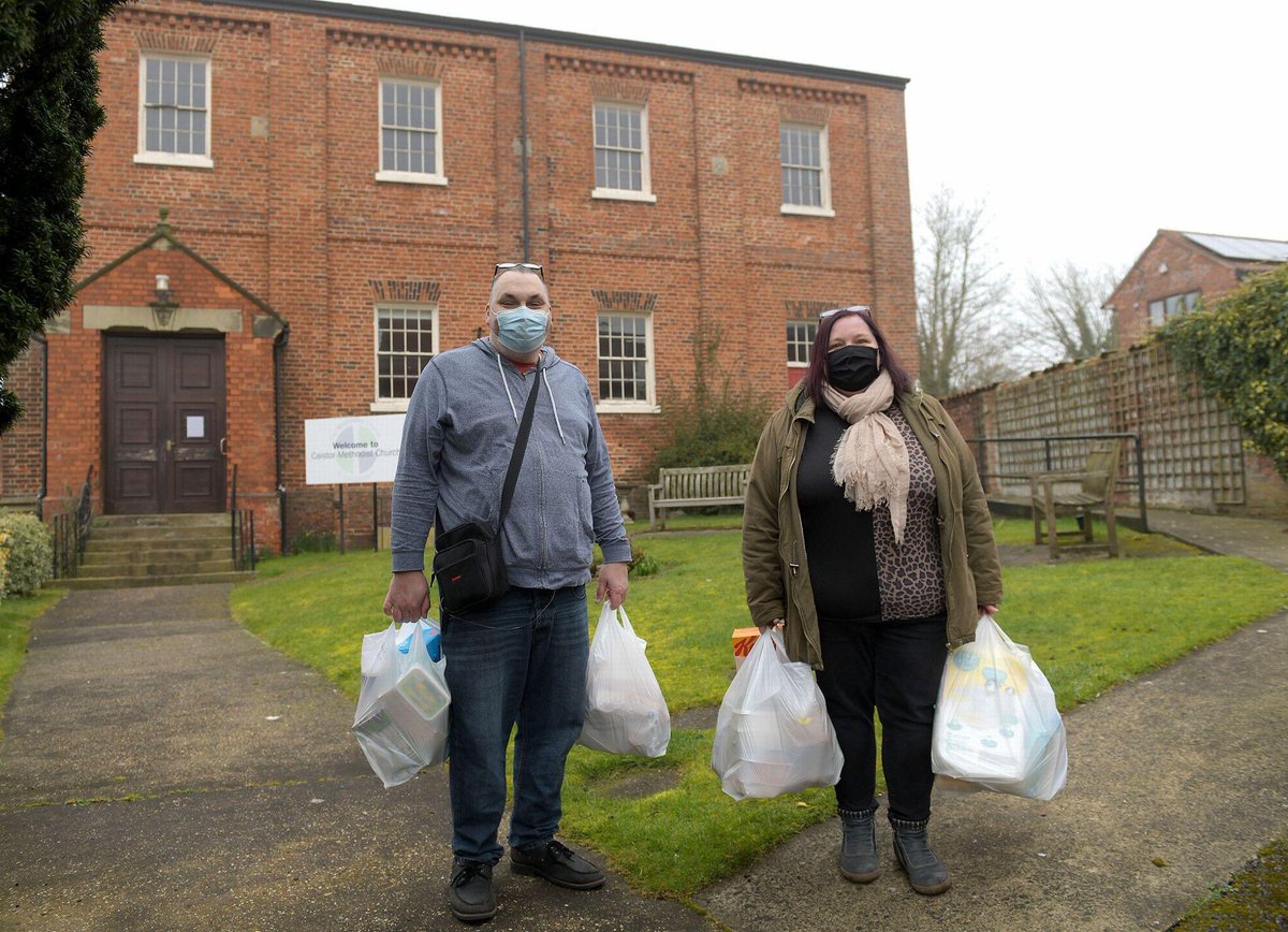 CaistorFoodBank's tweet photo. We would also like to say a massive thank you &amp; a very Happy Easter to all our volunteers who have supported our clients who attend the Foodbank along with the clients we deliver too. We’ve managed to feed 60 families a week since we opened 4 weeks ago 🙂👍🏼 Plz RT https://t.co/jFPrMS5hdT