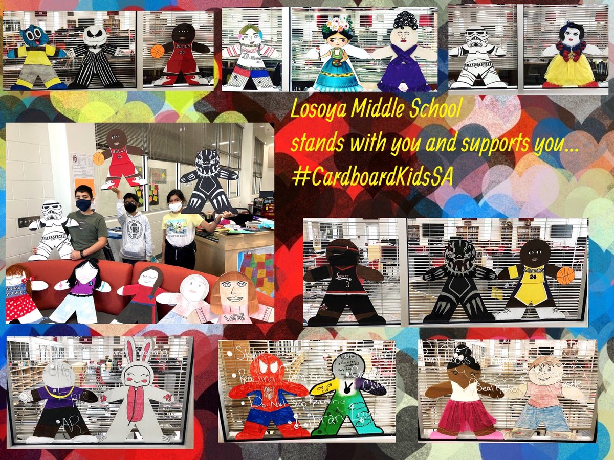 Losoya_MS's tweet photo. @southsideisd #RootEdLosoyaMS #CardboardKidsSA Thank you! #LosoyaStudentCouncilRocks Kuddos to Sponsor - Emeric and Tufino for bringing attention to this cause. https://t.co/Yt3yKKktsR