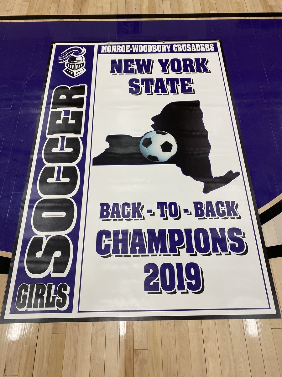Ladies this is going up in our gym to join the other banners, how cool is this?