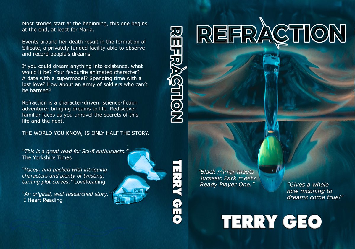 'Black mirror x Jurassic Park x Ready Player One'

Set in present day London, REFRACTION is the character-driven #scifi adventure, bringing dreams to life!

FREE on #KindleUnlimited

⭐️⭐️⭐️⭐️⭐️

Trailer: youtube.com/watch?v=XcMecU…

🇬🇧amzn.to/2VhgRk9
🇺🇸amazon.com/Refraction-Ter…
