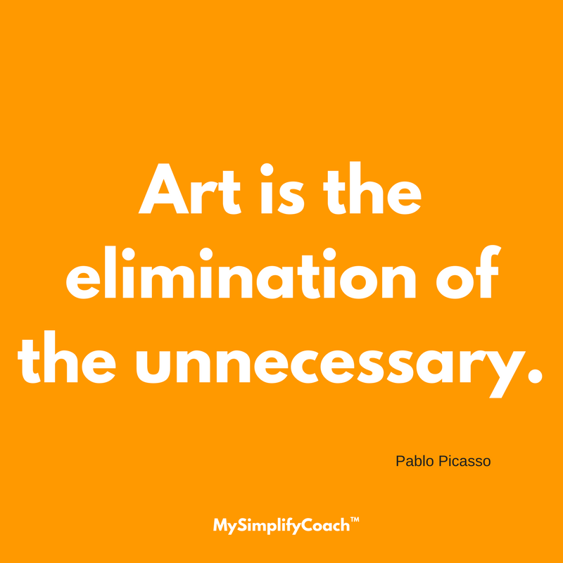 MySimplifyCoach's tweet image. Art is the elimination of the unnecessary. (Pablo Picasso)
#mysimplifycoach #mysimplifyquote #pablopicasso