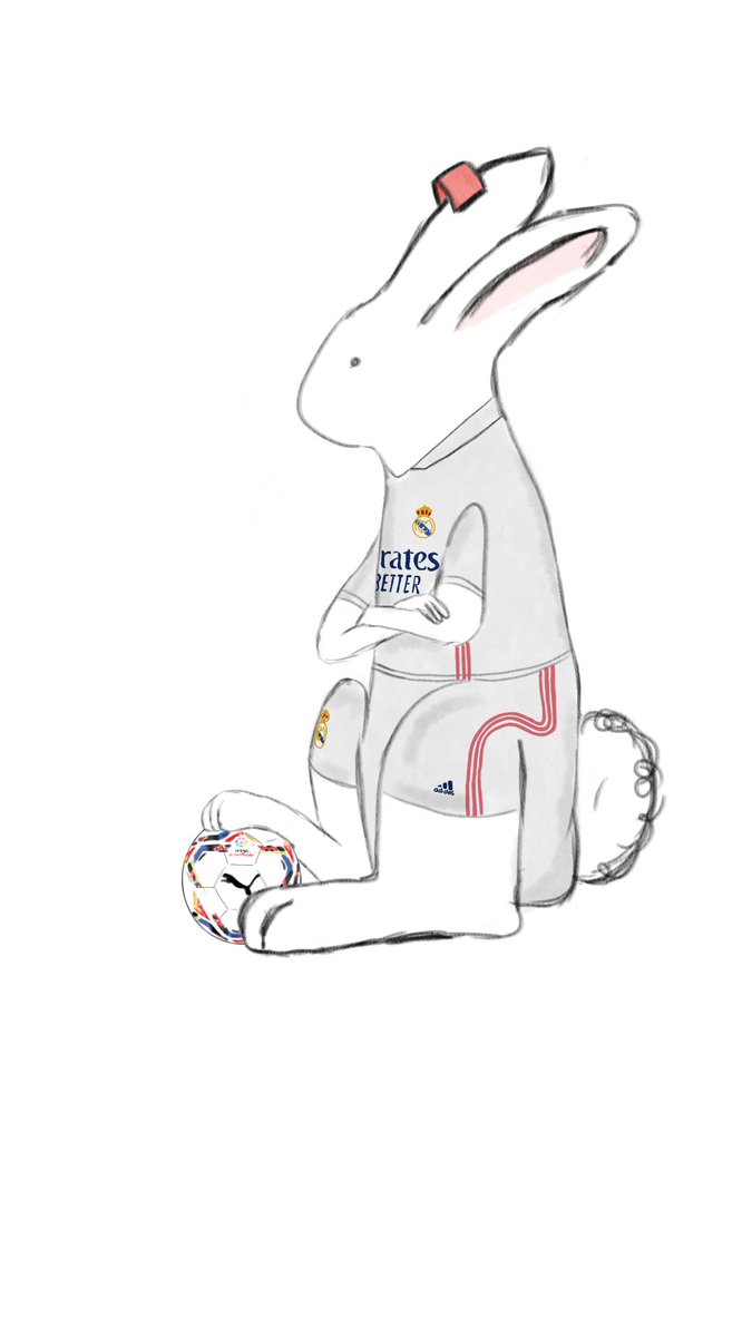 lappins1's tweet photo. Real Madrid Lappin.
.
.
.
.
.
#bunny #bunnyrabbit #rabbit #rabbits #lapins #lappins #digitalart #sketch #drawing #doodle #doodles #art #artist #RealMadrid #LaLiga #LaLigaSantander #footy #football #adidas https://t.co/nQLLTabtKM