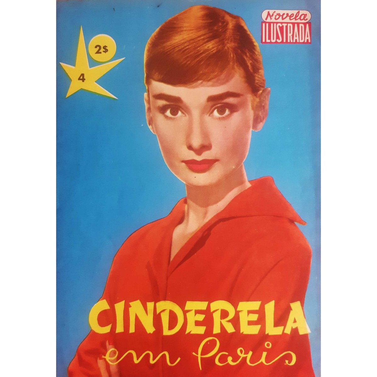 NelsonSanto9's tweet photo. Novela Ilustrada nr 4
#PortugueseMagazine 1957
+++ More pictures and content: https://t.co/jn16krOIhA +++
#audreyhepburn
#audrey #magazines
#hollywood #actress 
#covermagazine #magazinecover
#movies #oldhollywood
#1950s #vintage #cinema https://t.co/yzNxSRr7uI