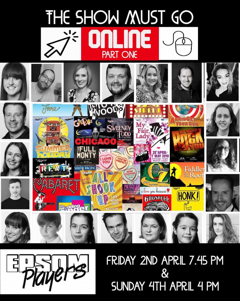 EpsomPlayers's tweet photo. Not long to go!

Free Streaming to our YouTube Channel this Easter weekend. See our website for full details 

YouTube channel:
https://t.co/1yzusrKlog https://t.co/XPi5phINfd