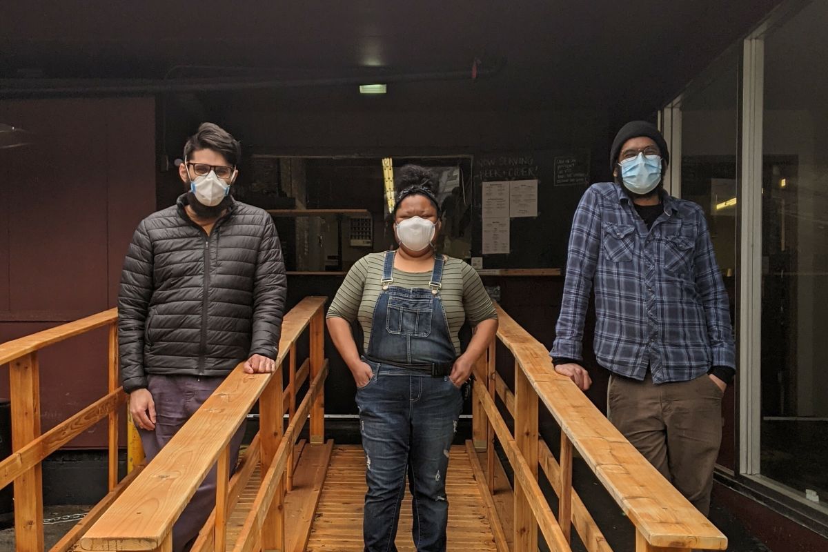 Worker owners at Blue Scorcher Bakery in Oregon