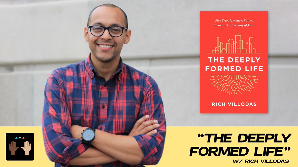 praisehands's tweet photo. In his book, The Deeply Formed Life, pastor &amp; author @RichVillodas shares personal insight on how spiritual union with Christ can fuel a life of justice. Tune into EP 52 to hear Robby &amp; Rich chat!  #contemplativeprayer #spiritualgrowth #biblicaljustice https://t.co/PZ6yqpjK88 https://t.co/airFrHsGSG