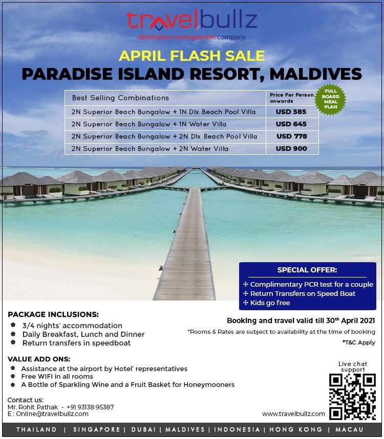 Paradise Island Resort & Spa, Maldives