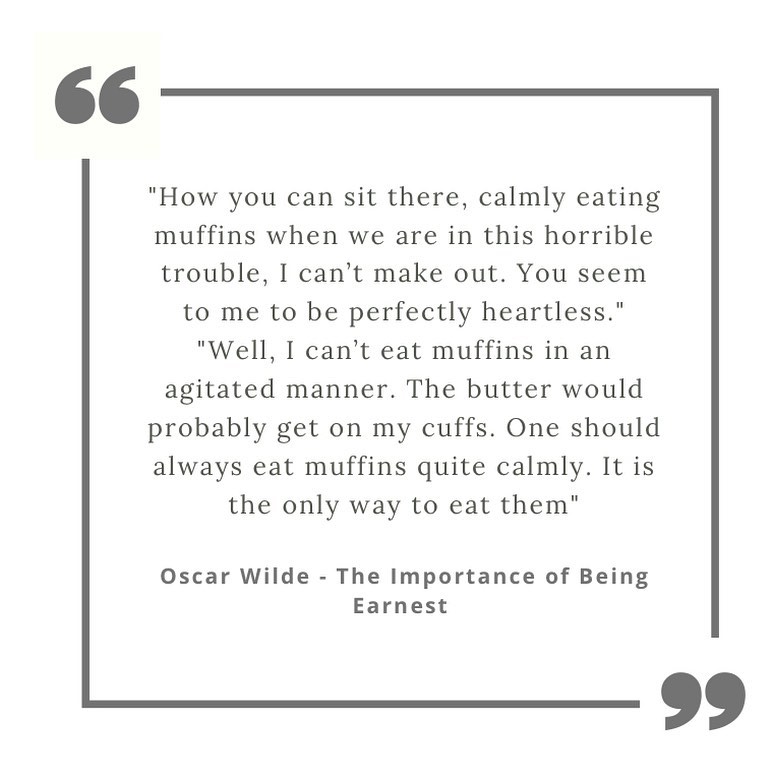 Polliander_'s tweet photo. This is your weekend reminder to take some time out for yourself this #Easter. Relax, spark your creativity, breathe in the fresh air, get crafting, and remember … brighter days are just around the corner, and always eat your muffins calmly! ☀️

#oscarwilde #inspiration #quote https://t.co/aG9YCrxeh6