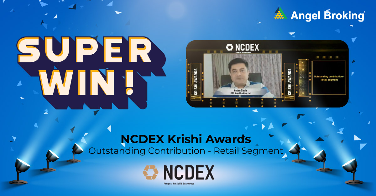 AngelOne's tweet photo. We are so proud & happy to be felicitated with the NCDEX Krishi Award for Outstanding Contribution in Retail Segments.
#Awards #AngelBroking #RetailSegments https://t.co/Su1MHzce0F