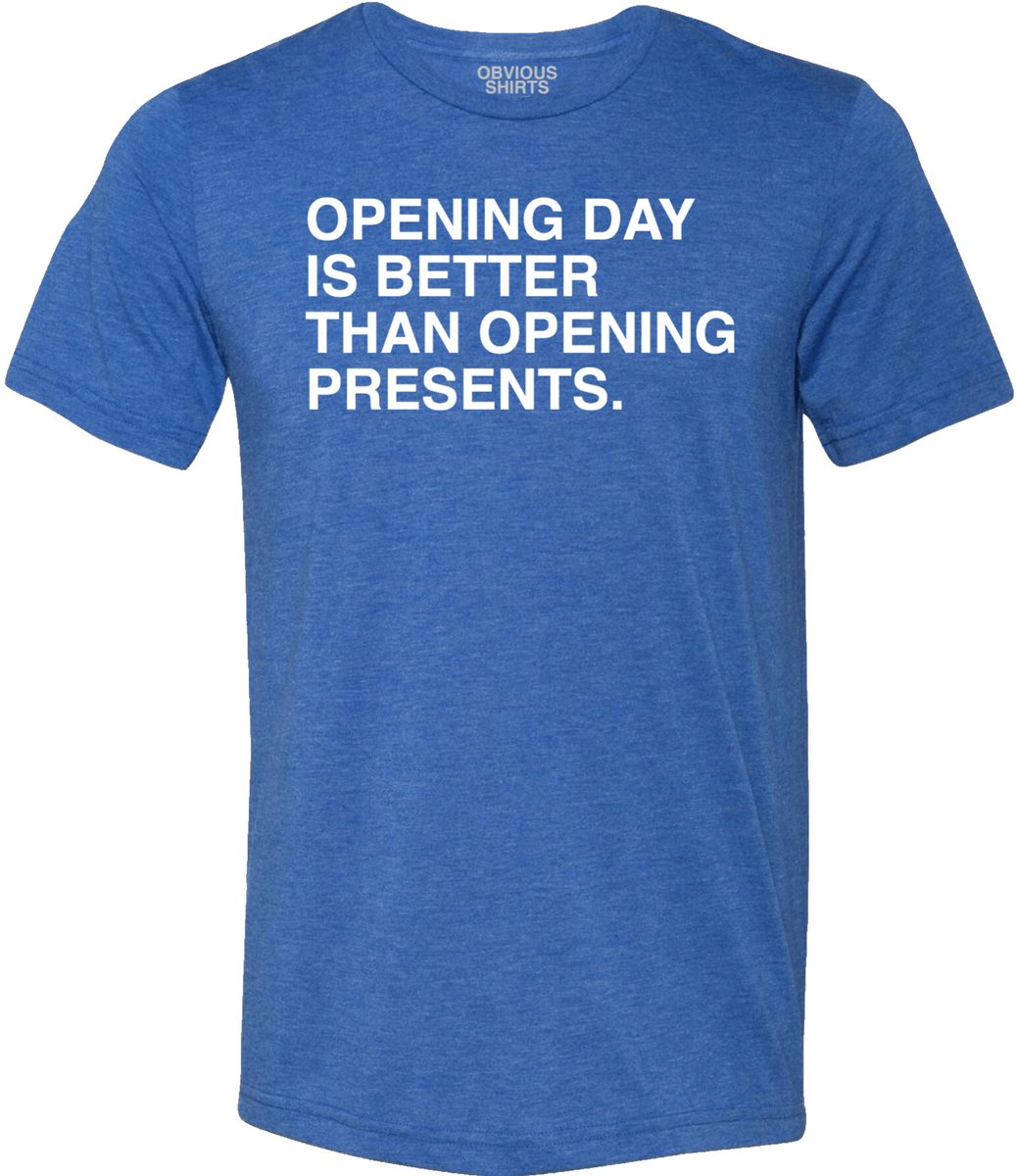 obvious_shirts's tweet photo. HAPPY OPENING DAY! I have a handful of these left and want to giveaway whatever remains. To enter, retweet this, follow @obvious_shirts and @BleacherNation and comment #cubtogether below! Winners announced Saturday! https://t.co/a0SRwJ2zlq